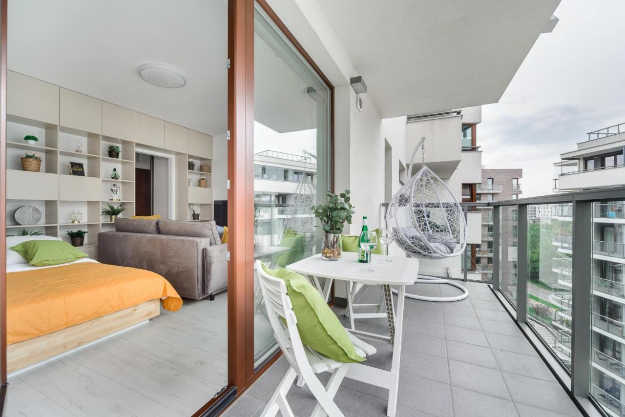 ורשה Modern Studios Near Arkadia Center מראה חיצוני תמונה